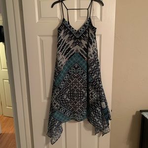 Buffalo Uneven Midi Dress